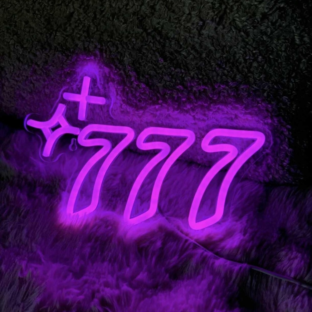 Angel numbers neon sign!